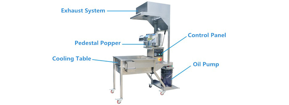 Floor Model Popcorn Machine