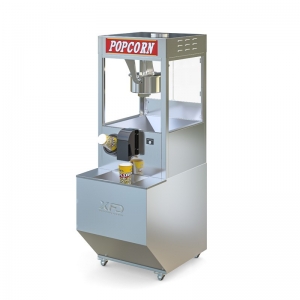 Máquina de palomitas de maíz con dispensador