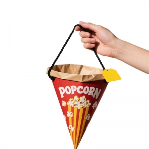 Caja de papel para snacks