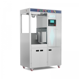 Máquina de palomitas de maíz con dispensador